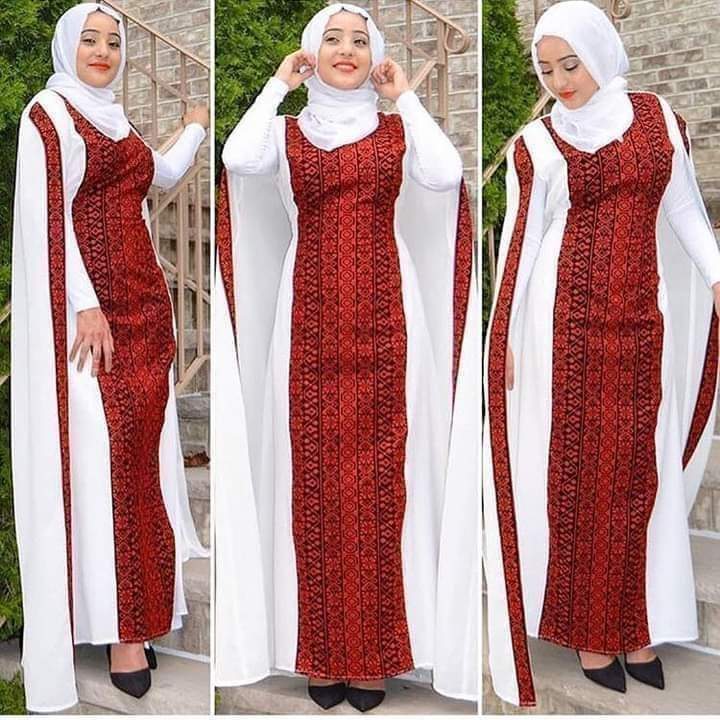 Jordanian Palestinian Dress Abaya THOBE / KAFTAN (Embroidered)