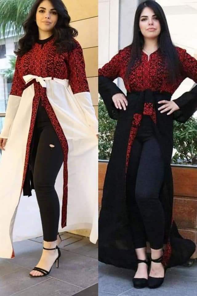 Jordanian Palestinian Dress Abaya THOBE / KAFTAN (Embroidered)
