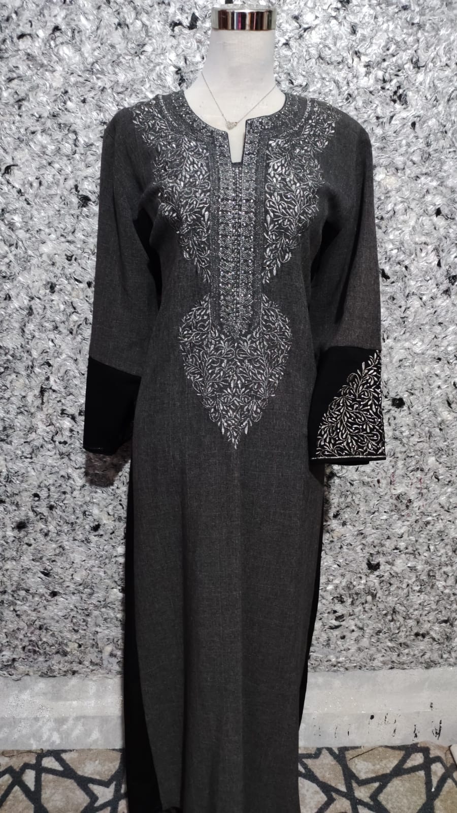 Jordanian Palestinian Dress Abaya THOBE / KAFTAN (Embroidered)