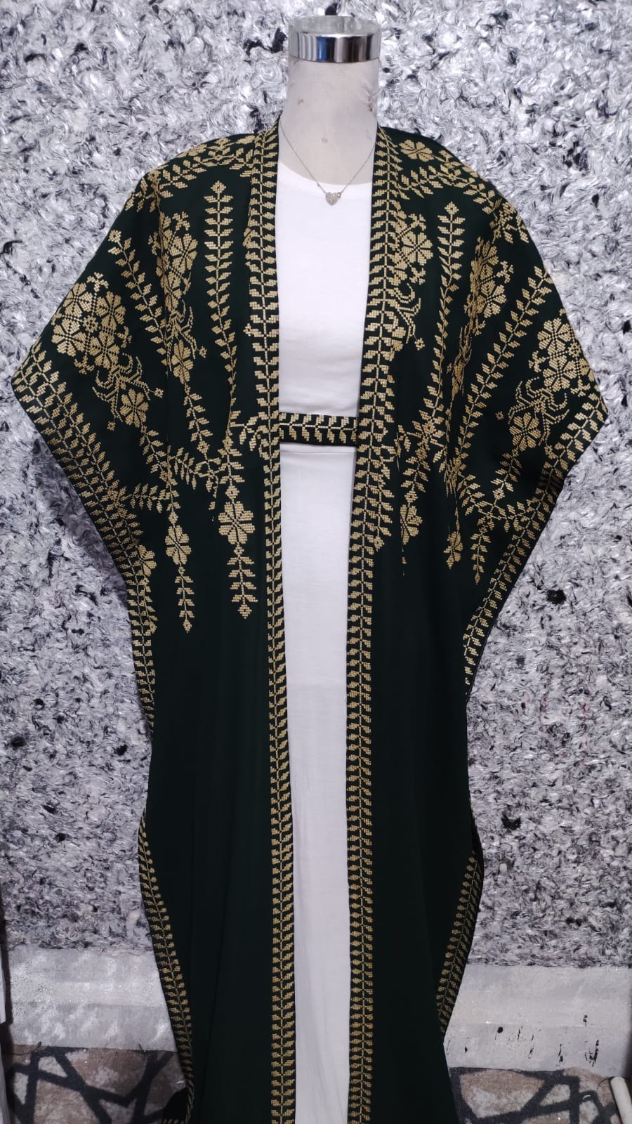 Jordanian Palestinian Dress Abaya THOBE / KAFTAN (Embroidered)