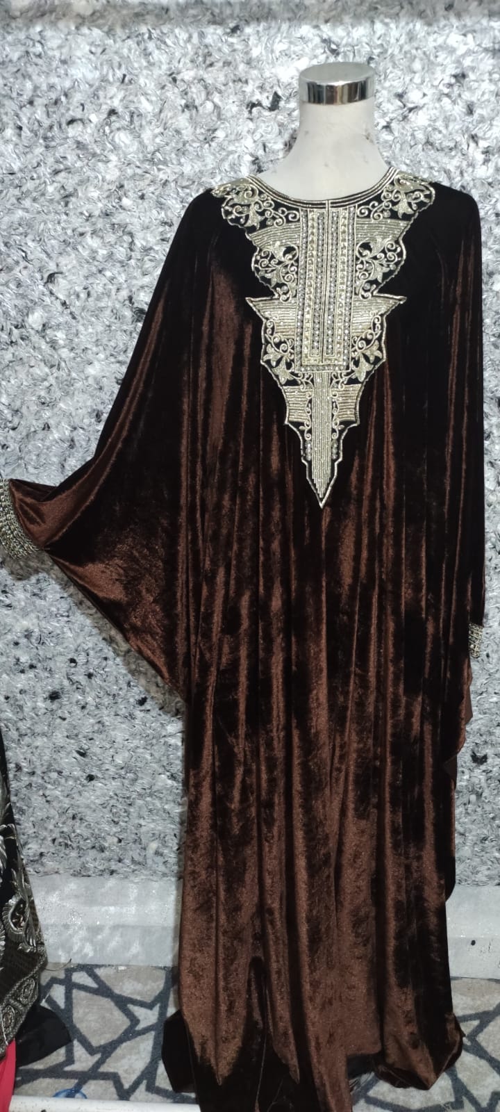 Jordanian Palestinian Dress Abaya THOBE / KAFTAN (Embroidered)