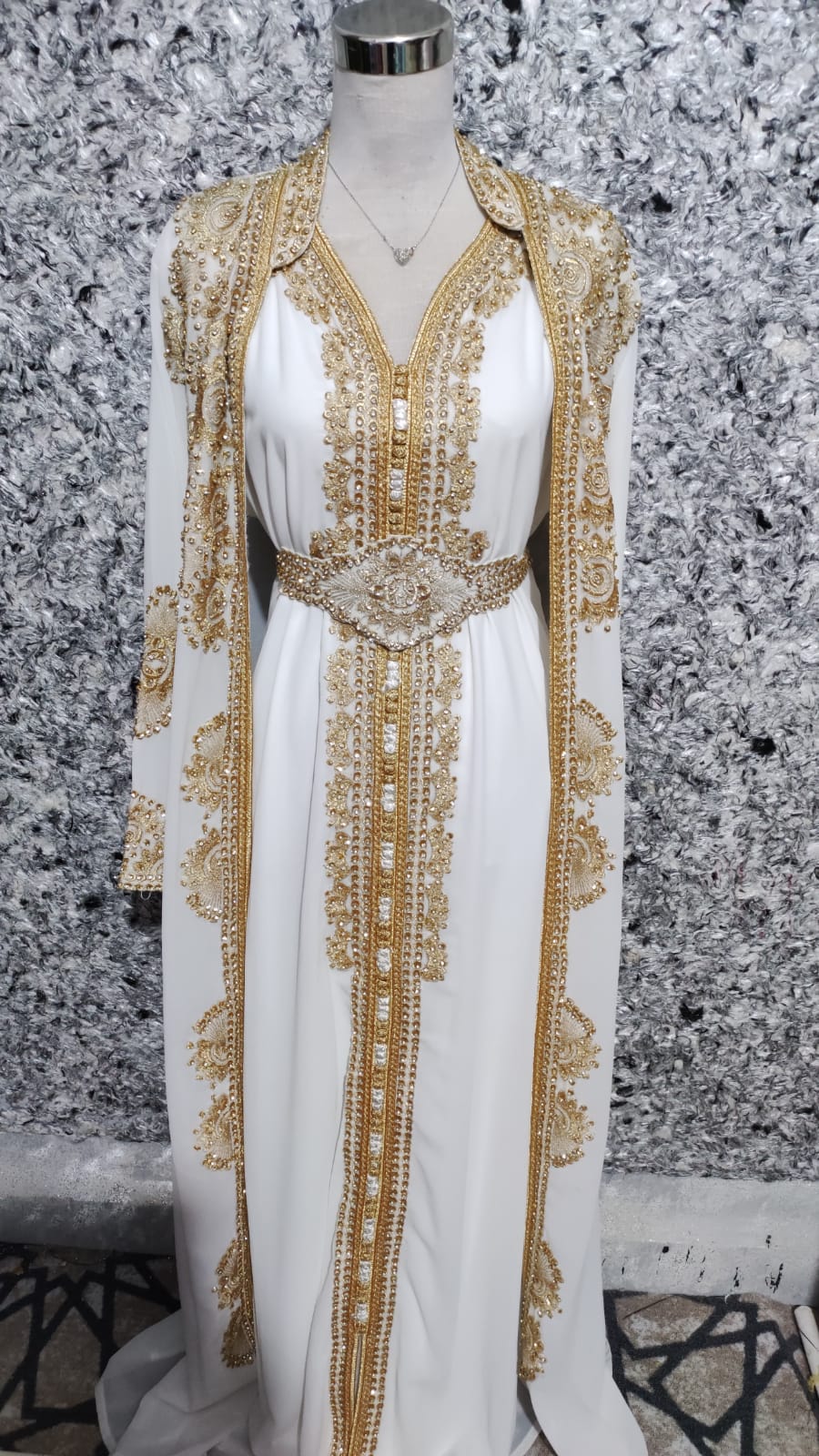 Jordanian Palestinian Dress Abaya THOBE / KAFTAN (Embroidered)