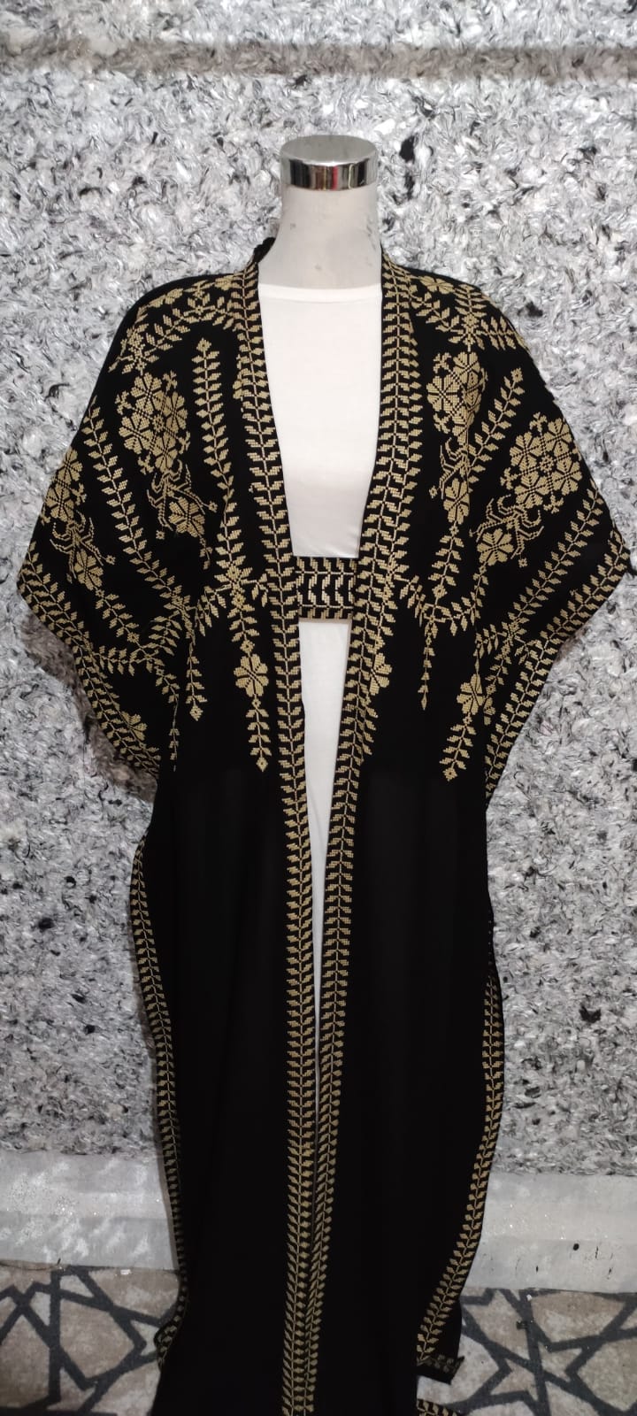 Jordanian Palestinian Dress Abaya THOBE / KAFTAN (Embroidered)