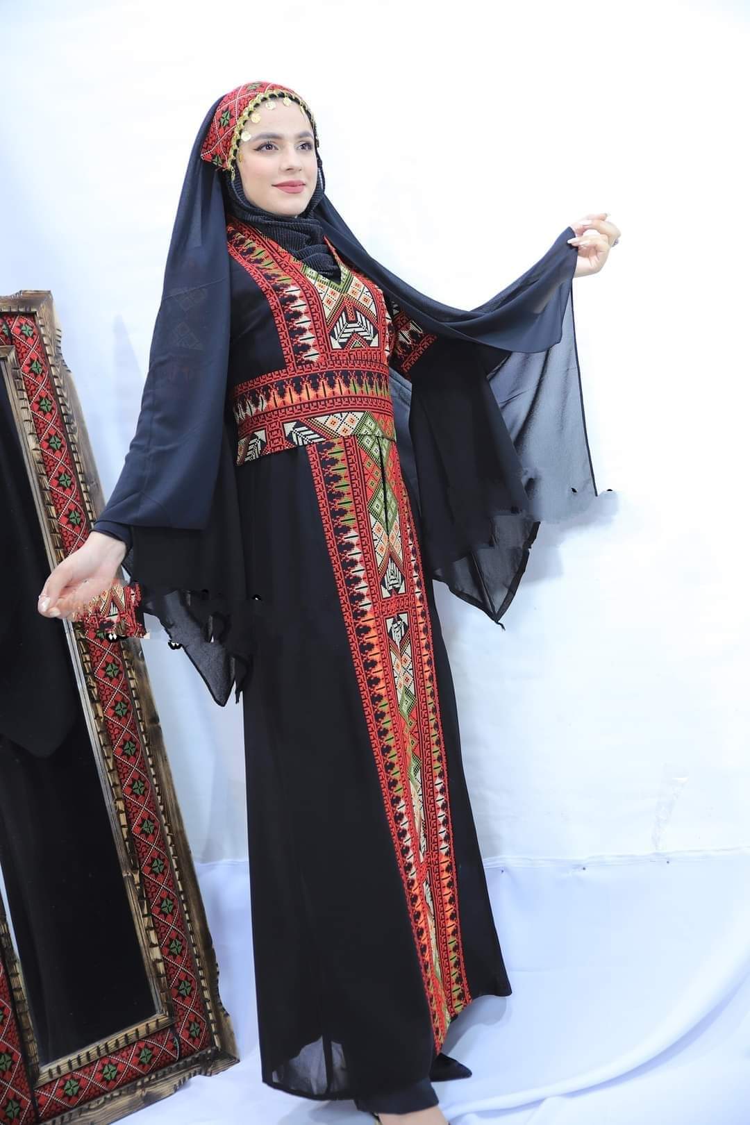 Jordanian Palestinian Dress Abaya THOBE / KAFTAN (Embroidered)